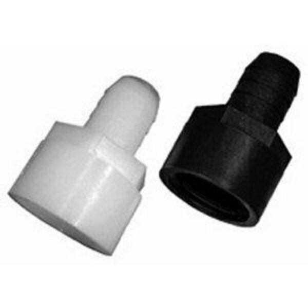 Green Leaf Af3434p 3/4 in.Fptx3/4 in.Barb Strt Adapter Blk Polypropylene 272165051